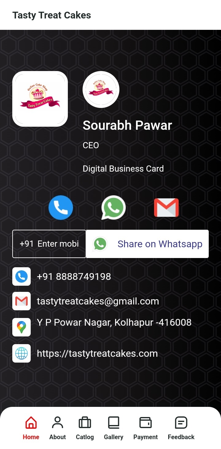 Sample Dgital V Cards Templates